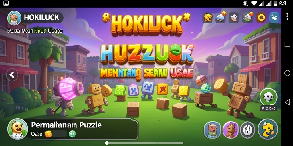 Tampilan gameplay HOKILUCK yang menarik dan penuh warna.
