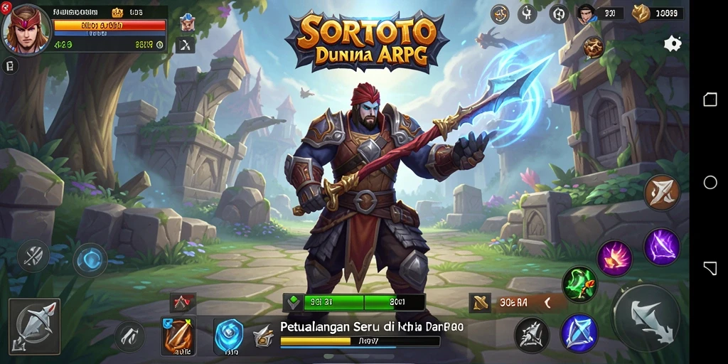 Gameplay fantastis SORTOTO dalam dunia ARPG menegangkan.